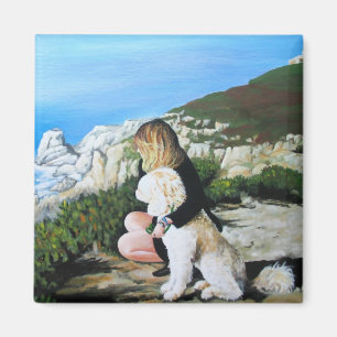 Íman Mim e meu waterdog