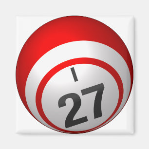Íman Mim ímã da bola do bingo 27