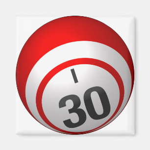 Íman Mim ímã da bola do bingo 30