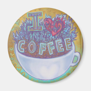 Íman Mim ímã do café do coração