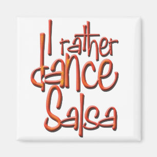 Íman Mim salsa da dança da preferencialmente