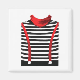 Íman Mime Artista Executor Arts Halloween Costume Cospl