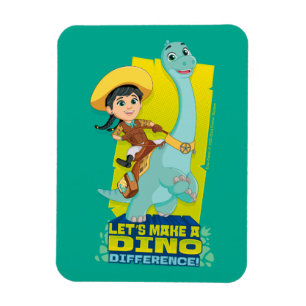 Íman Min & Clover   Fazer a Diferença de Dino