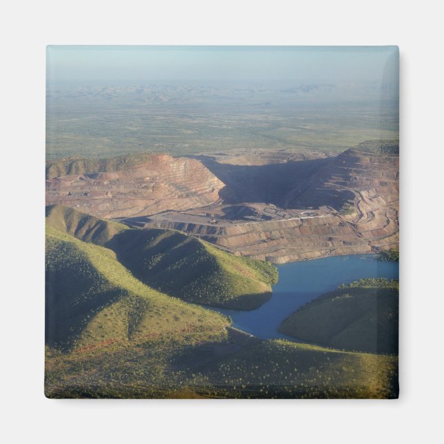 Íman Mina de Diamantes Argyle (Frente)