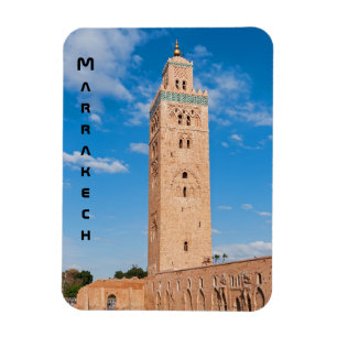Íman Minarete da Mesquita Koutoubia - Marraquexe