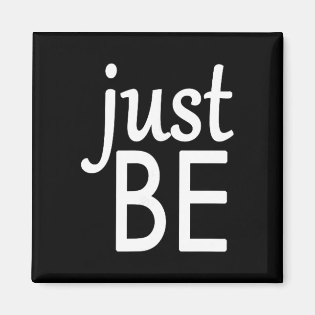 Íman Mindful And Yoga S - Just Be  (Frente)