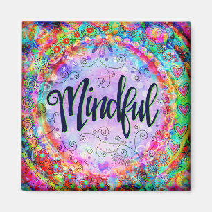 Íman "Mindful" Inspirivity ONE WORD Magnet