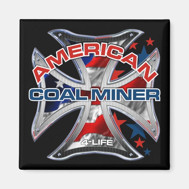 ÍMAN MINERADOR DE CARVÃO AMERICANO (Frente)