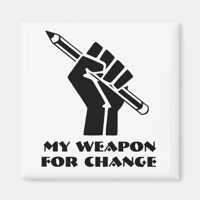 Íman Minha Arma Para Mudar (Frente)