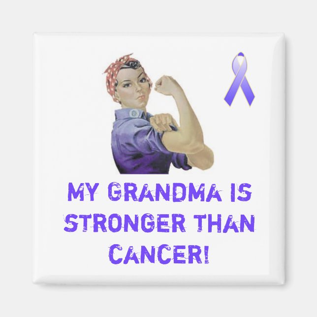 Íman Minha avó é mais forte que cancer! (Frente)