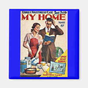 Íman "Minha Casa, 1933" ÍMÃS RETROS