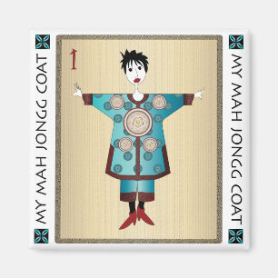 Íman Minha Casaco Mah Jongg 04: Ímã