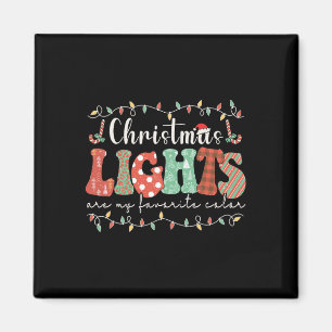 Íman Minha Cor Favorita É Luz De Natal Feliz Natal