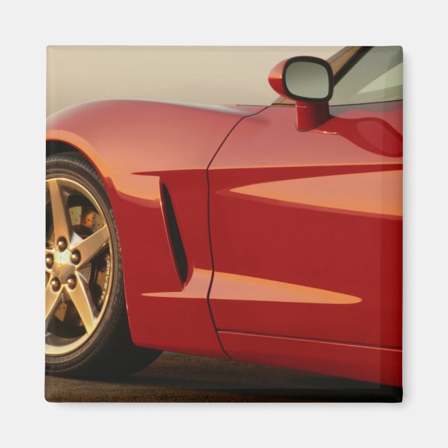 Íman Minha corveta vermelha (Frente)