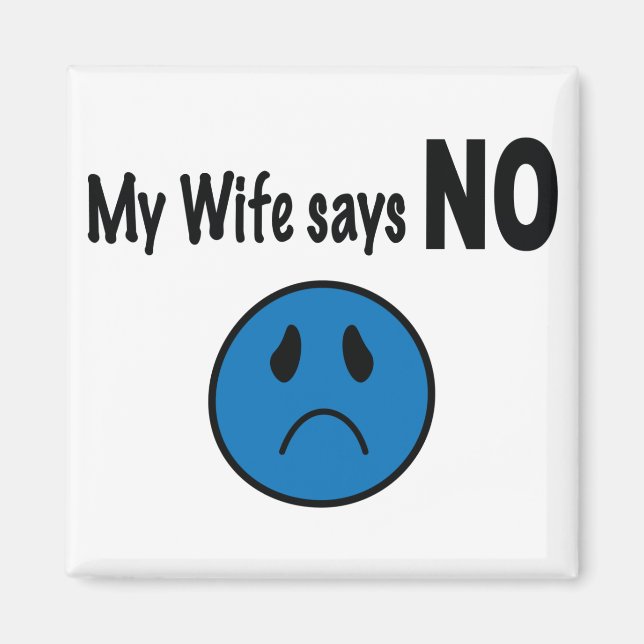 Íman Minha esposa diz NÃO (Frente)