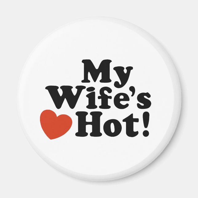 Íman Minha esposa está quente (Frente)