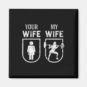 Íman Minha Esposa Sua Esposa Levantando Pesos Engraçado