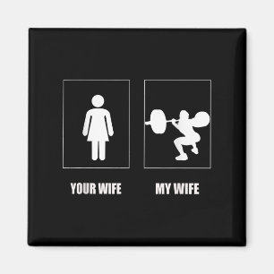 Íman Minha Esposa Trabalha Humor Para O Engraçado Gym M
