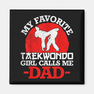 Íman Minha Garota Favorita de Taekwondo Me Chama de Pai