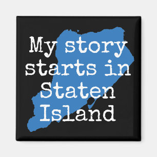 Íman Minha história começada no ímã de Staten Islan