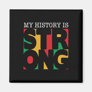 Íman Minha História É Forte Mês da História Afro-Americ