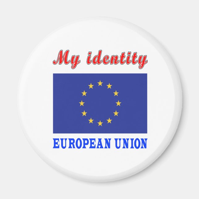 Íman Minha identidade União Europeia (Frente)
