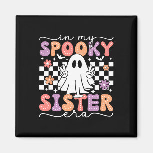 Íman Minha Irmã Irmã Irmã Irmã Retrô Fantasma Halloween