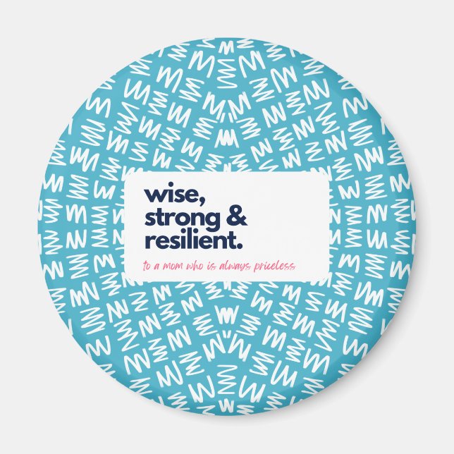 Íman Minha mãe é Sábio, Forte e Resiliente (Frente)