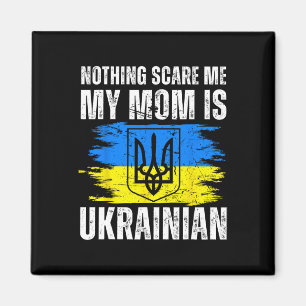 Íman Minha Mãe É Ucraniana Ucrânia Orgulho Bandeira Her