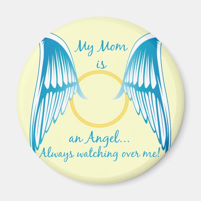 Íman Minha mãe é um anjo (Frente)