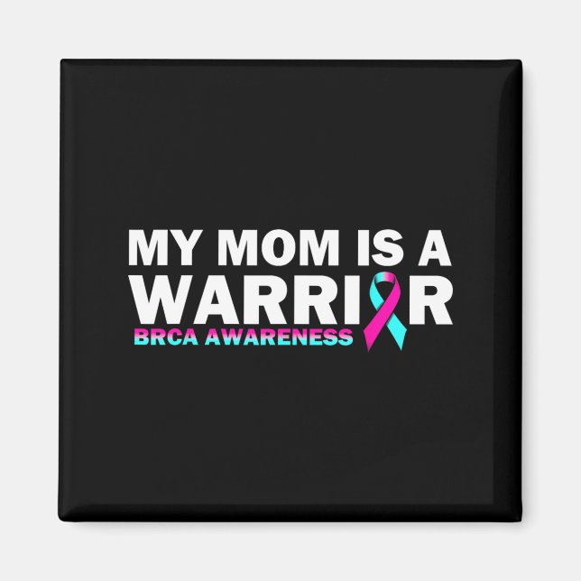 Íman Minha Mãe é Uma Guerreira Conscientização BRCA Cân (Frente)