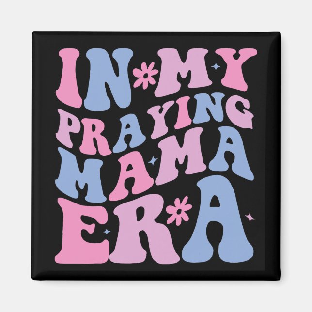 Íman Minha Mãe Orando Era Mãe Religiosa Mãe Cristã (Frente)