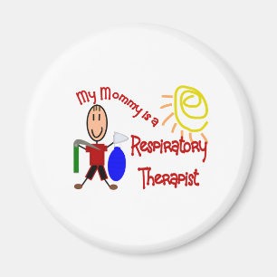 Íman Minha mamãe é um terapeuta respiratório