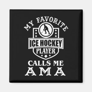 Íman Minha Mulher Me Chama Ama Meu Jogador de Hockey Fa