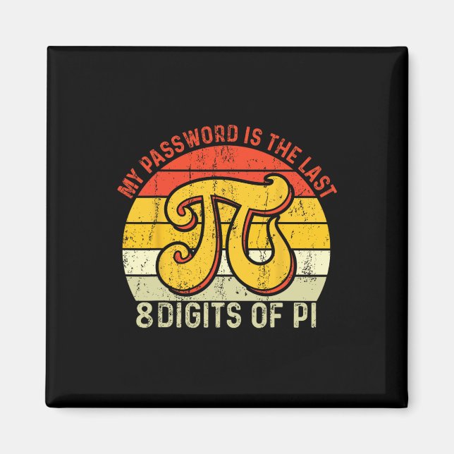 Íman Minha Palavra É Os Últimos 8 Dígitos De Pi (Frente)