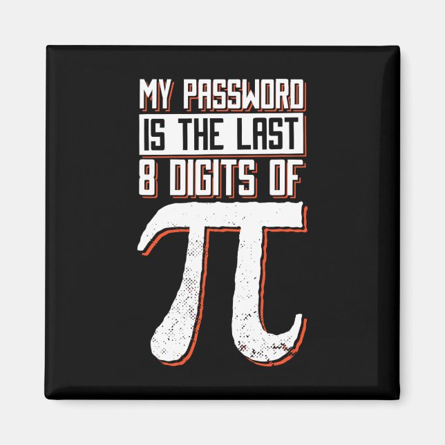 Íman Minha Palavra É Os Últimos 8 Dígitos De Pi (Frente)