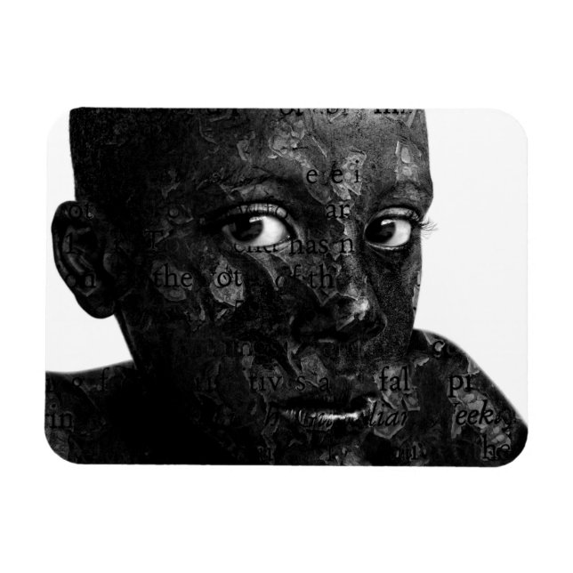 Íman minha palavra em preto (Horizontal)