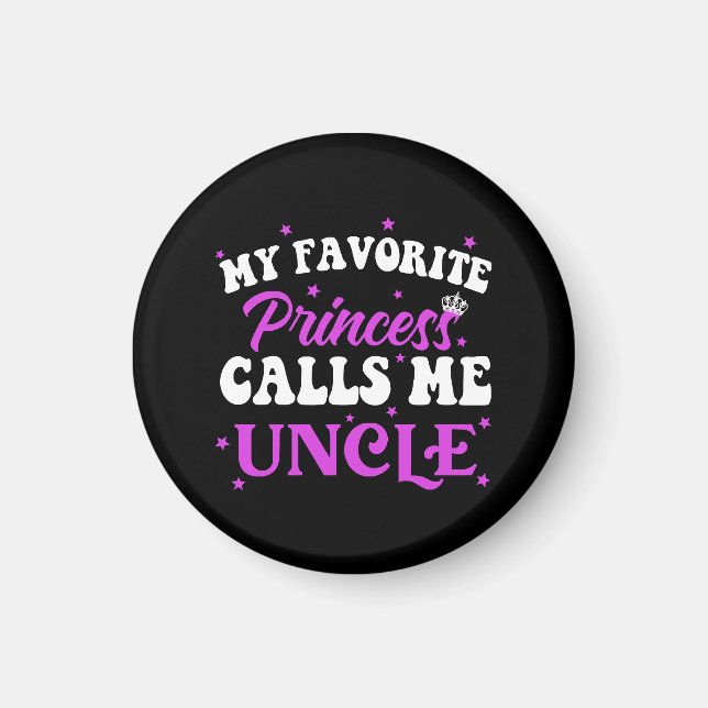 Íman Minha Princesa Favorita Me Chama De Tio (Frente)