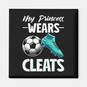 Íman Minha Princesa Usa Crachás Temporada de Futebol Di