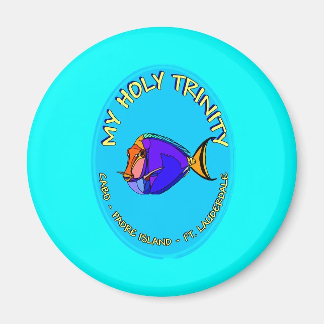 ÍMAN MINHA SANTA TRINIDADE (Frente)