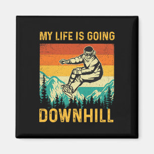 Íman Minha Vida Vai Descida - Snowboardi