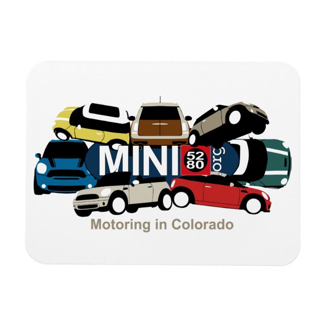 Íman MINI5280 Motoring no Colorado (Horizontal)