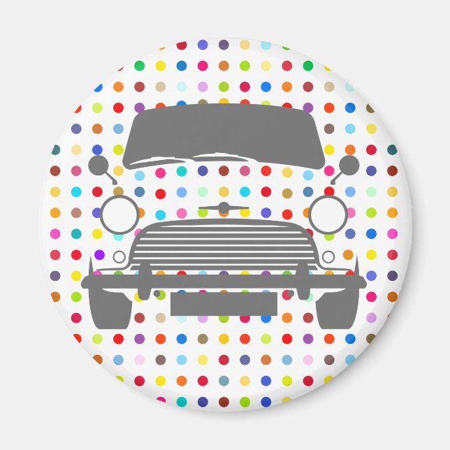 Íman Mini Cooper clássica de Damian (Frente)