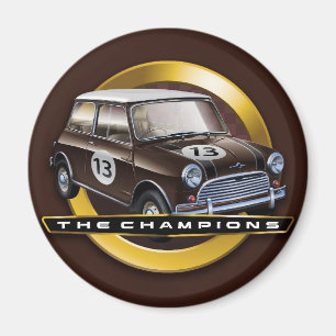 Íman Mini Cooper S marrom