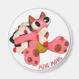 Íman Mini da "ímã do monstro peúga" de Mons