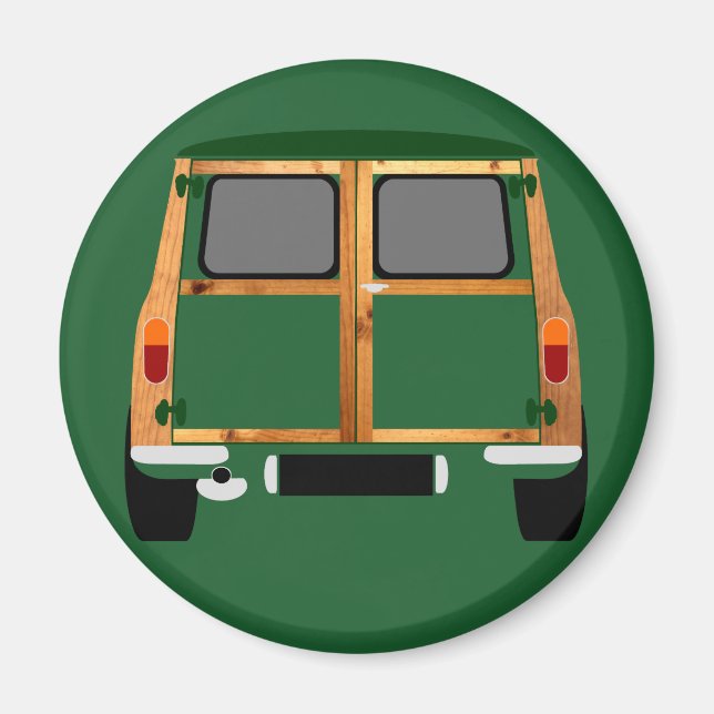 Íman Mini país verde clássico (Frente)