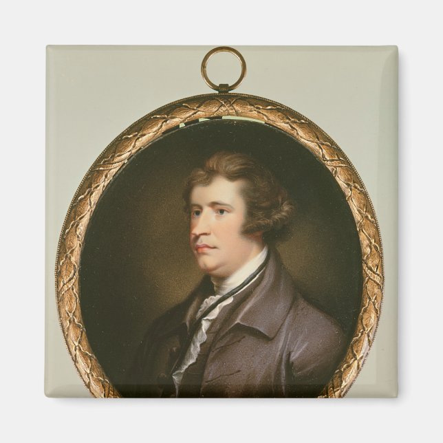 Íman Miniatura de Edmund Burke, 1795 (Frente)