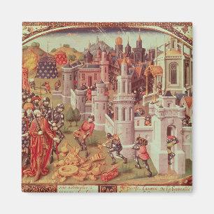 Íman Miniatura iluminada de um universal