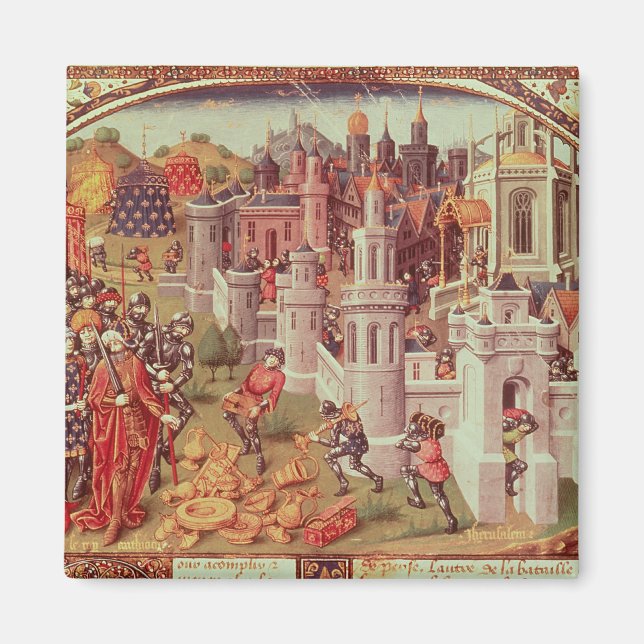 Íman Miniatura iluminada de um universal (Frente)