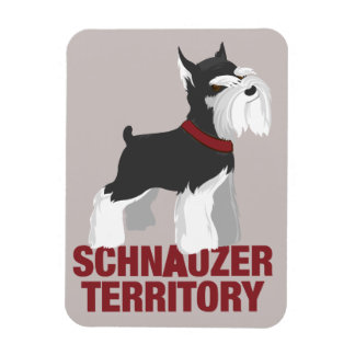 Íman Miniatura - Magnet de Cachorro Schnauzer